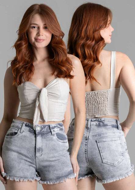 Shorts Jeans Sawary - 278398