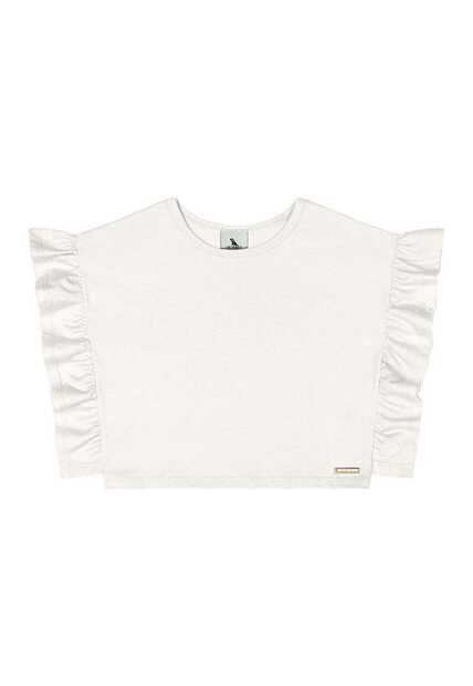 Blusa com Babados para Menina Quimby