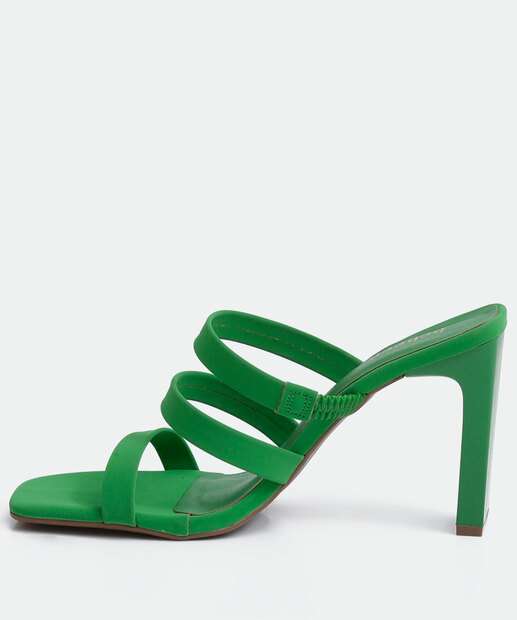 Tamanco Feminino Salto Grosso Tiras Bebecê 