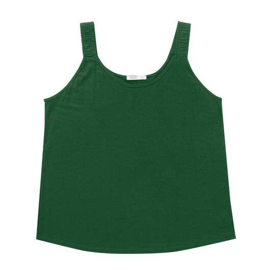 Blusa De Alça Feminina Plus Size Secret Glam Verde