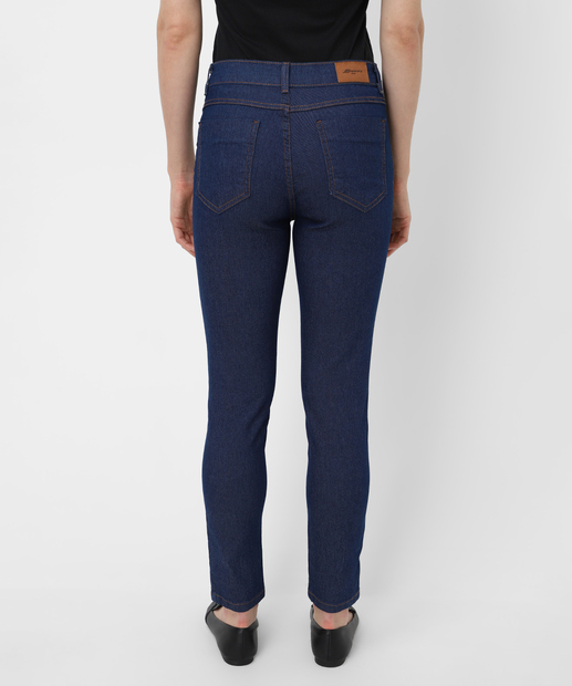 Calça Feminina Jeans Skinny Sawary Azul