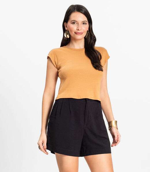 Blusa Feminina Infinita Cor Chocolate