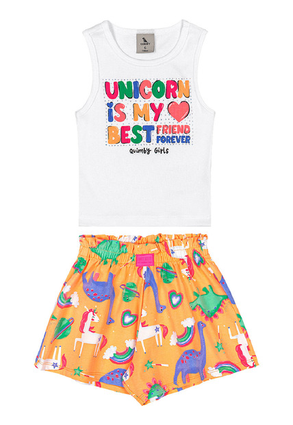 Conjunto Blusa Ribana Short Quimby