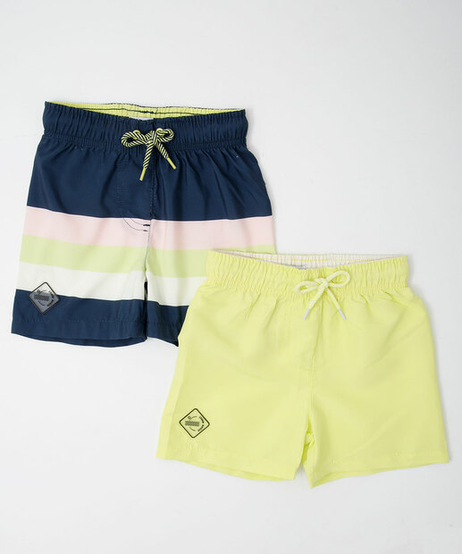 Image_Kit Bermudas Infantil Surf Listras MR Tam  1 a 4