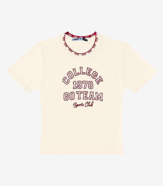 Blusa Ribana Feminina Minty Bege