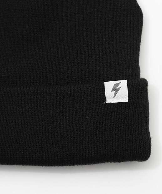 Touca Infantil Tricô Marisa Tam 3 a 6 Preto