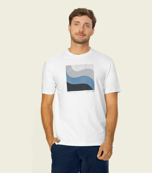 Image_Camiseta Masculina Cotton Leve UV Diametro Branco
