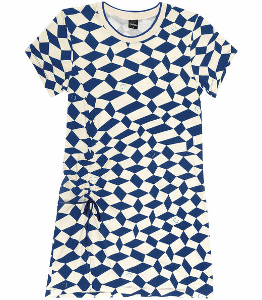 Vestido Juvenil Rovitex Teen Azul