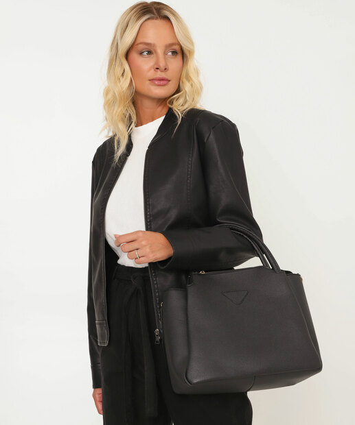 Image_Bolsa De Mão Tote Feminina Marisa Preto
