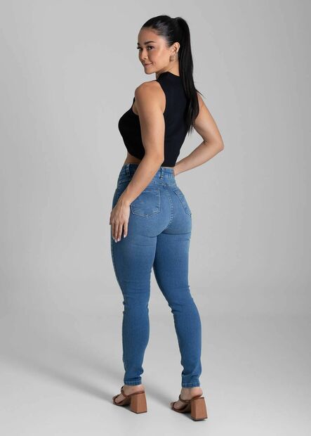 Cal?a Jeans Sawary Levanta Bumbum - 282041