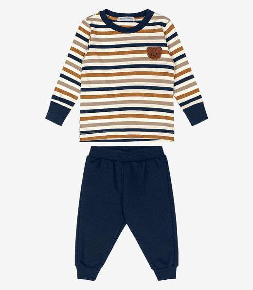Image_Conjunto Camiseta Com Calça Trick Nick Azul