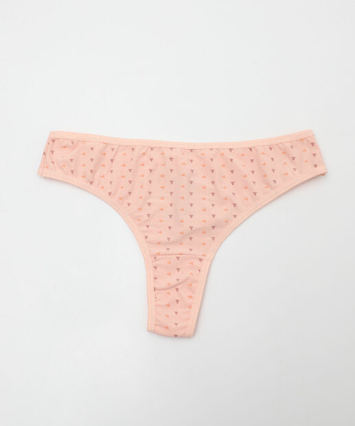 Kit 2 Calcinhas Fio Dental Microfibra Marisa Rosa