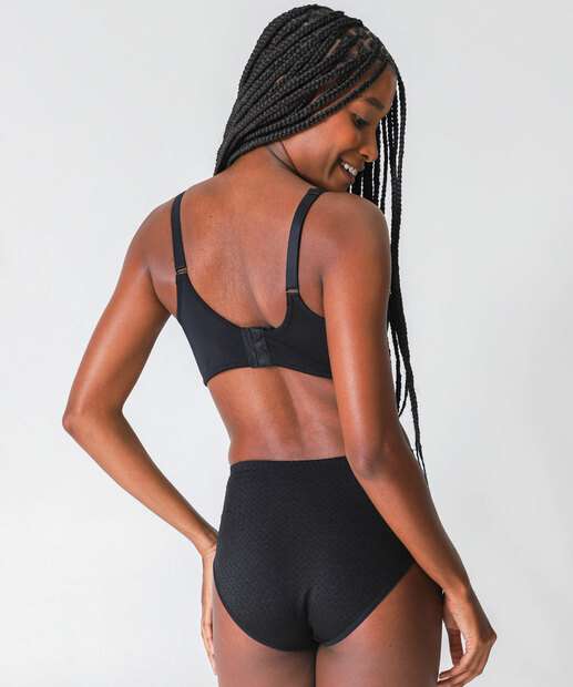 Calcinha Cintura Alta Clássica Bibelô DeMillus