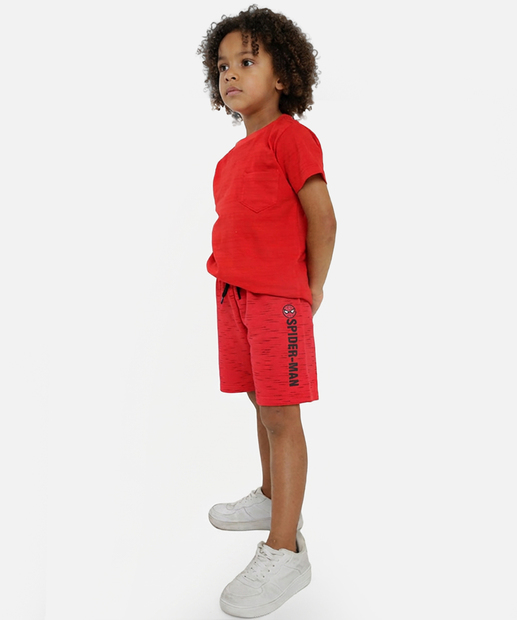 Image_Bermuda Infantil Moletinho Homem Aranha Marvel Tam 4 a 10