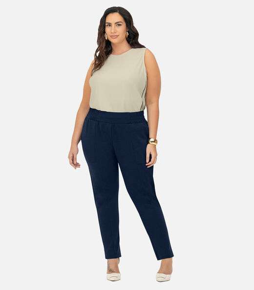 Image_Calça Plus Size Secret Glam Azul