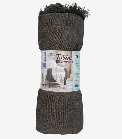 Manta Para Sofá 2,10m x 1,40m Turim Adomes Bege