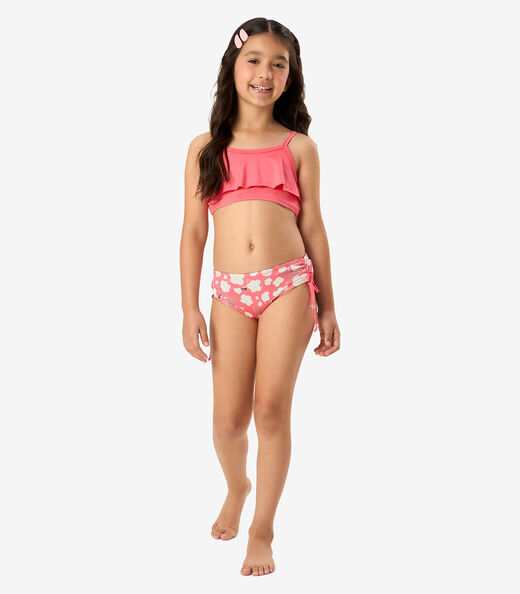Conjunto Blusa Com Calcinha Infantil UV Rovi Kids Rosa