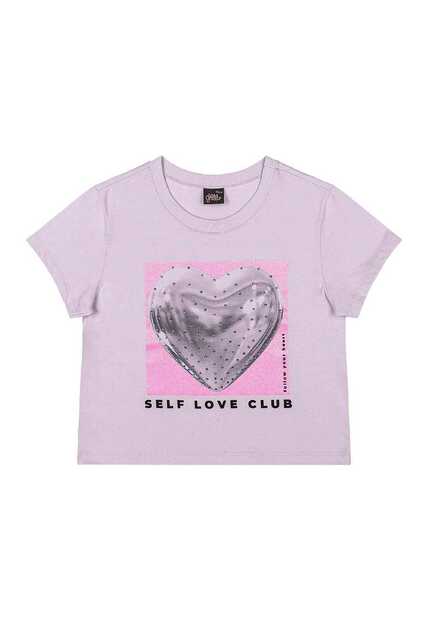 Blusa Metalizada Juvenil Gloss