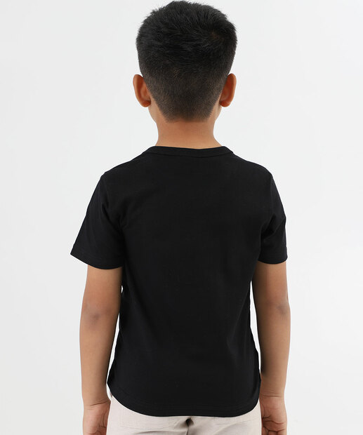 Camiseta Infantil Batman Warner Bros Tam 4 a 10 Preto