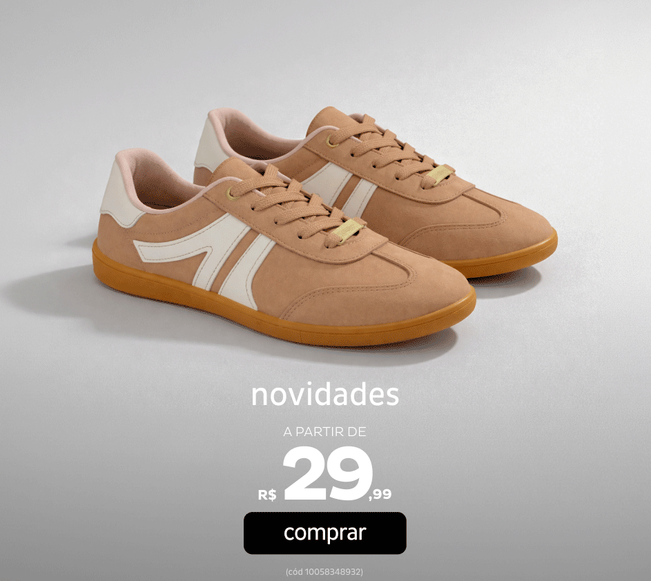 Novidades Calçados