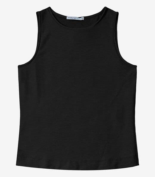 Regata Feminina em Poly Gorgurinho Endless Preto