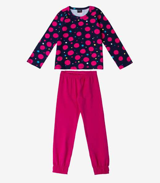 Image_Pijama Infantil Feminino Select Azul