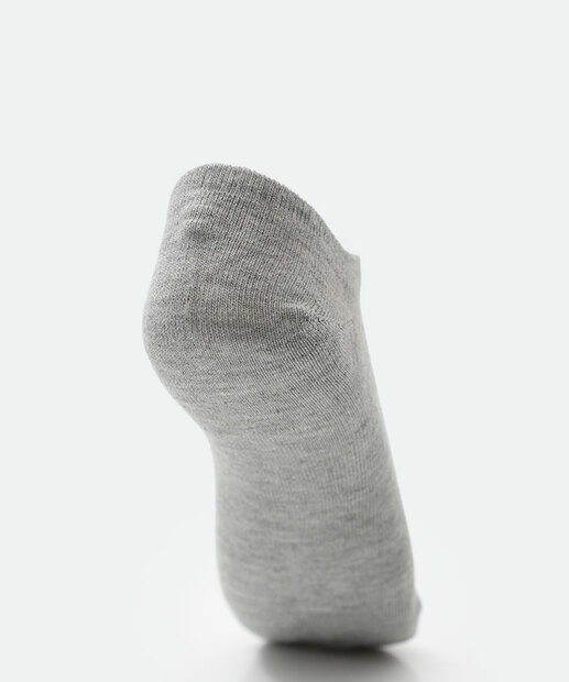 Kit 5 Pares Meias Invisíveis Feminina Marisa Branco