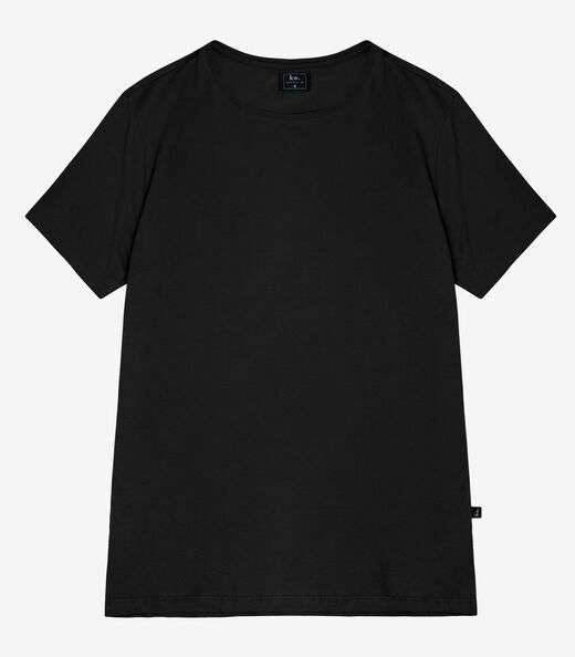 Camiseta Masculina Manga Curta KO Preto