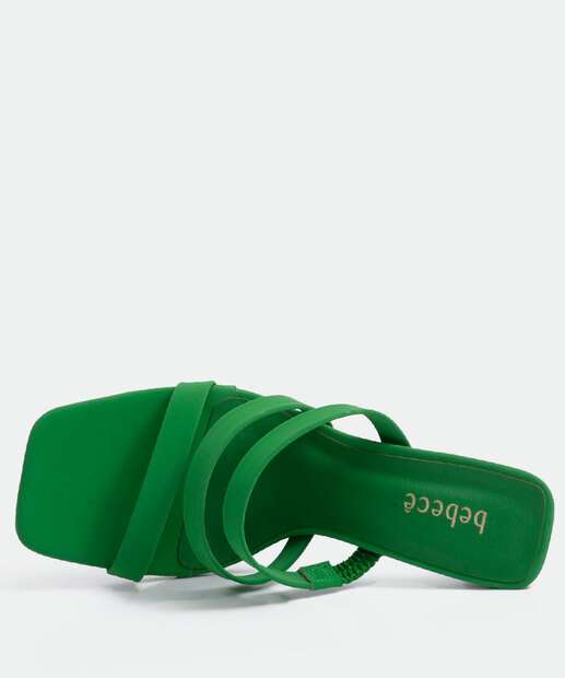 Tamanco Feminino Salto Grosso Tiras Bebecê 