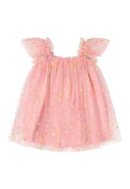 Vestido com Tule para Bebê Menina Quimby
