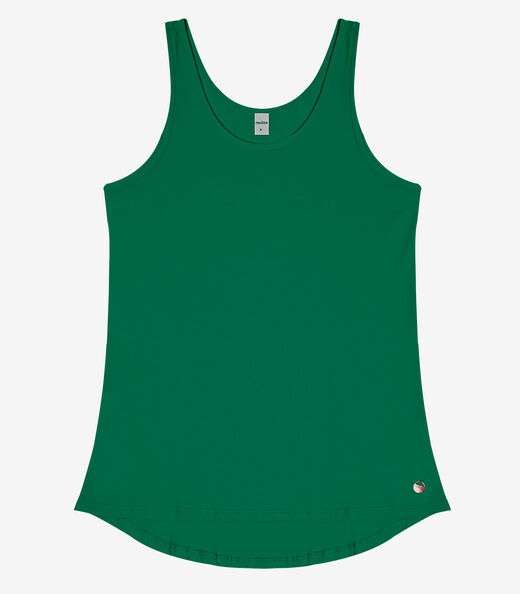 Regata Feminina Básica em Viscotorcion Rovitex Verde