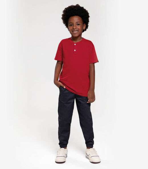 Polo Infantil Trick Nick Vermelho