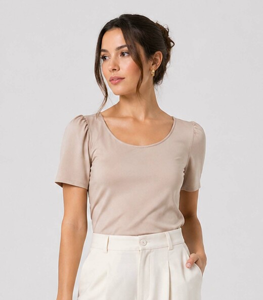 Image_Blusa Feminina Em Malha Langui Infinita Cor Marrom
