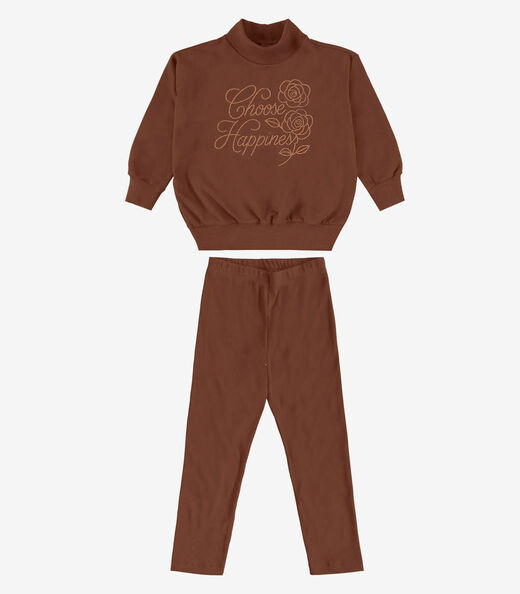 Image_Conjunto Blusão com Legging Rovi Kids Marrom
