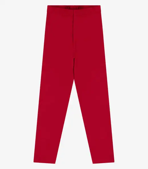 Legging Infantil Feminina Molecotton Rovitex Kids Vermelho
