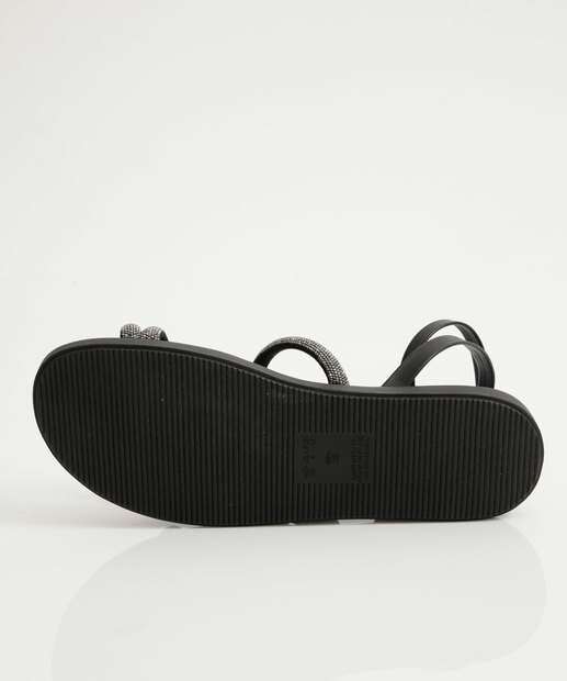 Sandália Feminina Flatform Via Uno Preto