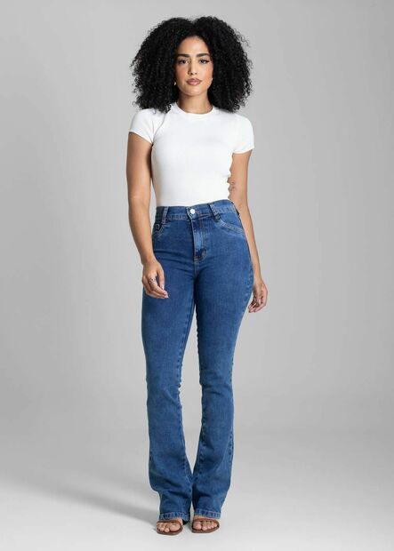 Calça Jeans Sawary Boot Cut - 282648