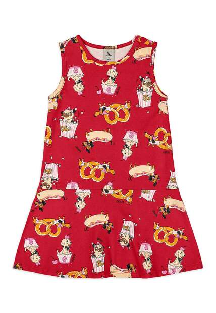 Conjunto Hot Dog Blusão e Vestido Quimby
