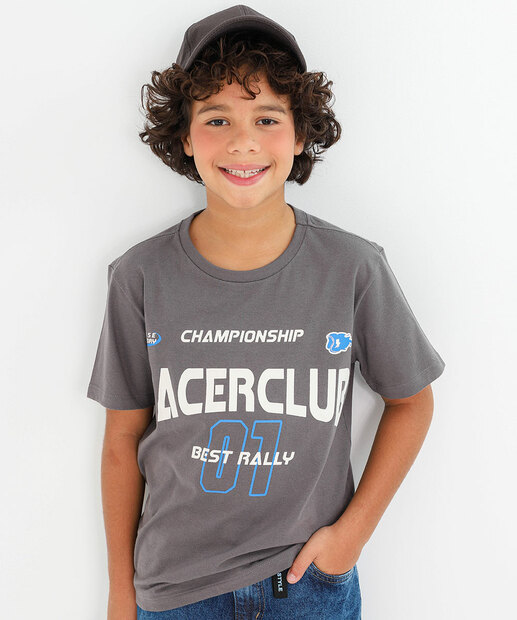 Image_Camiseta Juvenil Estampada Marisa Tam 10 a 16 Cinza