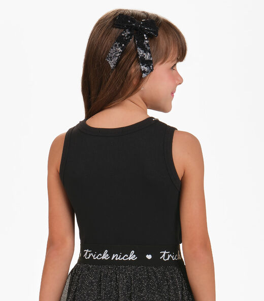 Regata Ribana 2x1 Feminina Trick Nick Preto