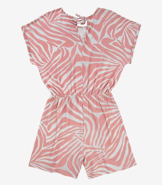 Macaquinho Feminino Infinita Cor Rosa