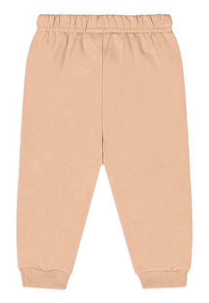 Conjunto Bebê Golden Moletom Quimby Marrom