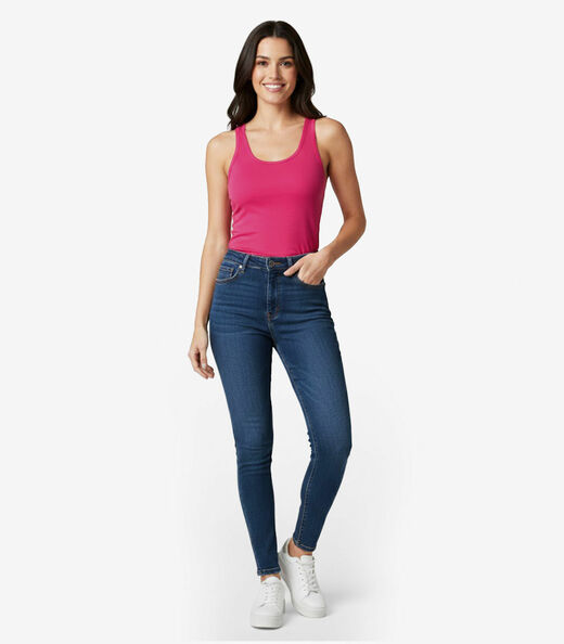 Blusa De Alça Feminina Infinita Cor Vermelho