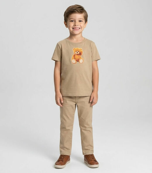Image_Camiseta Infantil Masculina Trick Nick Marrom