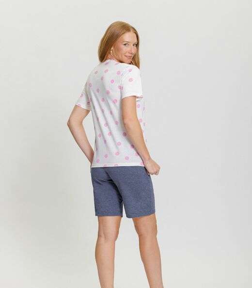 Pijama Bemudoll Feminino Mensageira Da Paz Branco