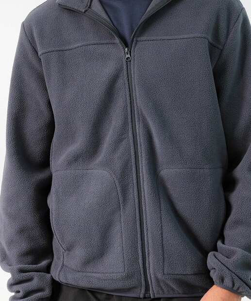 Casaco Masculino Fleece Marisa Preto