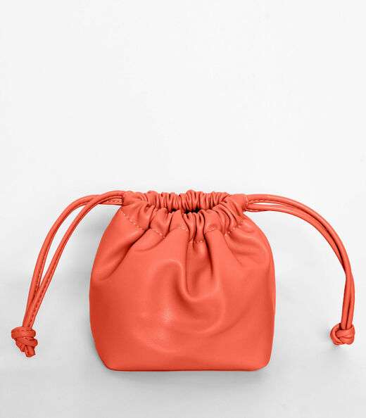 Bolsa Feminina Saco 2 em 1 Bela Gaia Laranja