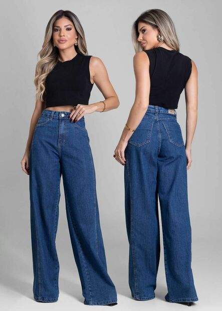 Image_Calça Jeans Sawary Wide Leg - 282230
