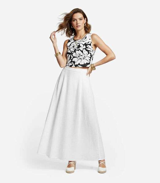 Regata Feminina Estampada Infinita Cor Preto