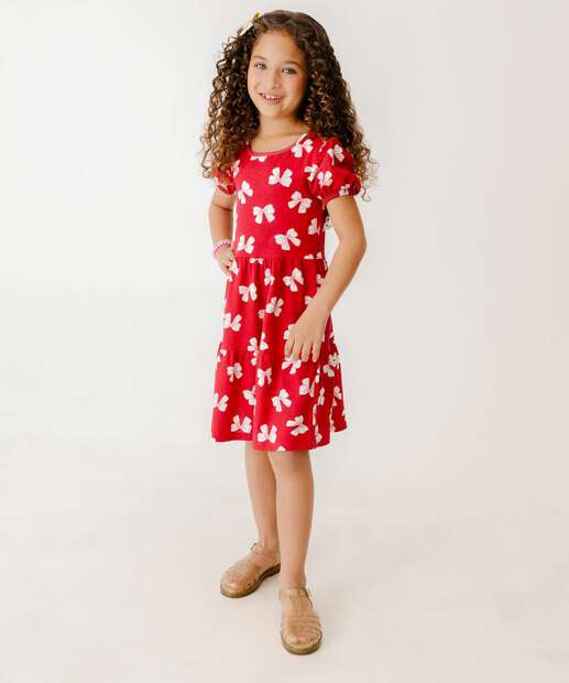 Vestido Infantil Babado Marisa Tam 4 a 10